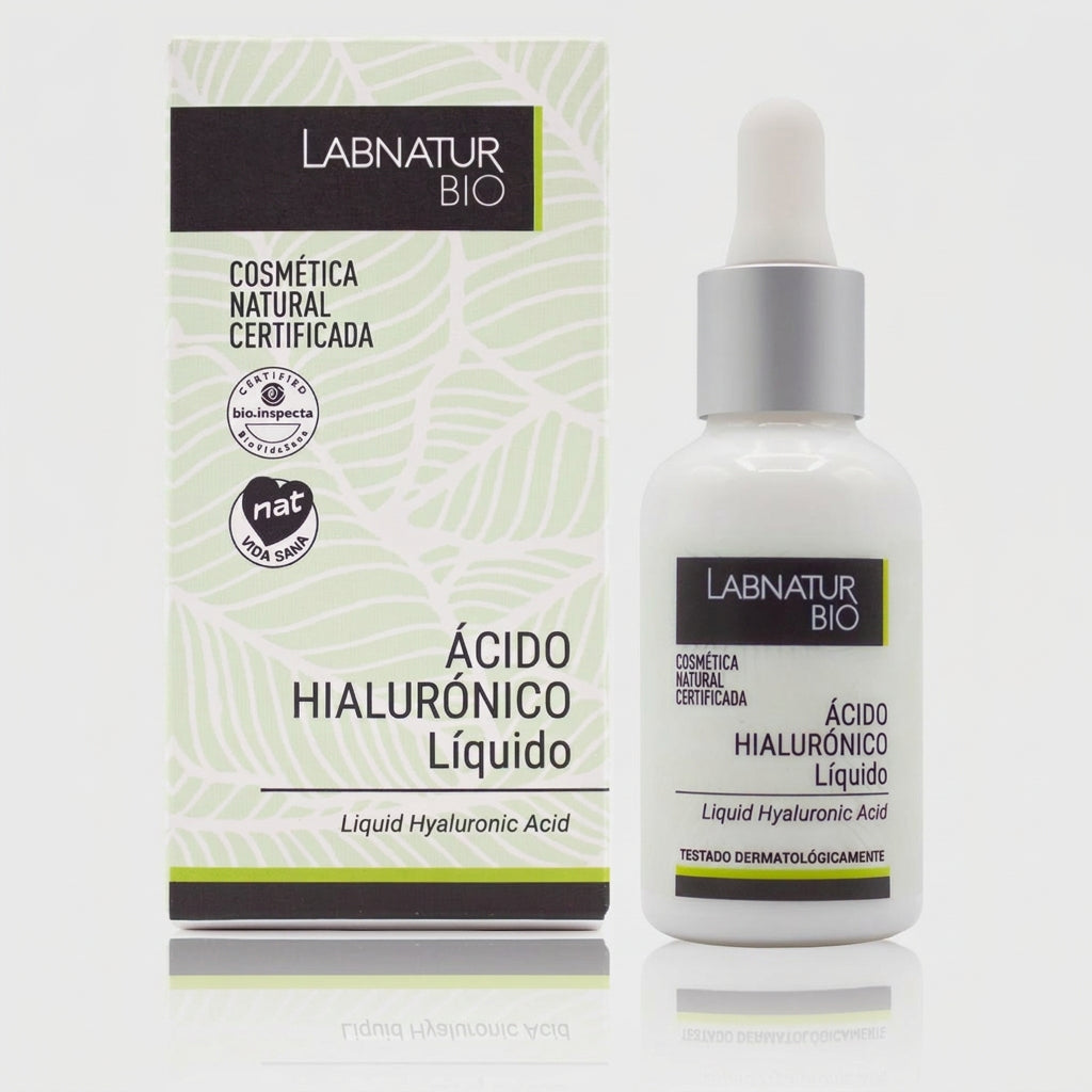 Labnatur Bio Sérum Facial de Ácido Hialurónico Líquido 30ml - LABNATUR BIO - cosmética