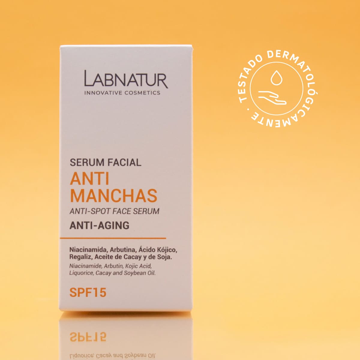 Labnatur Sérum Facial Unificador con Niacinamida y Arbutina SPF15 30ml - LABNATUR BIO - cosmética