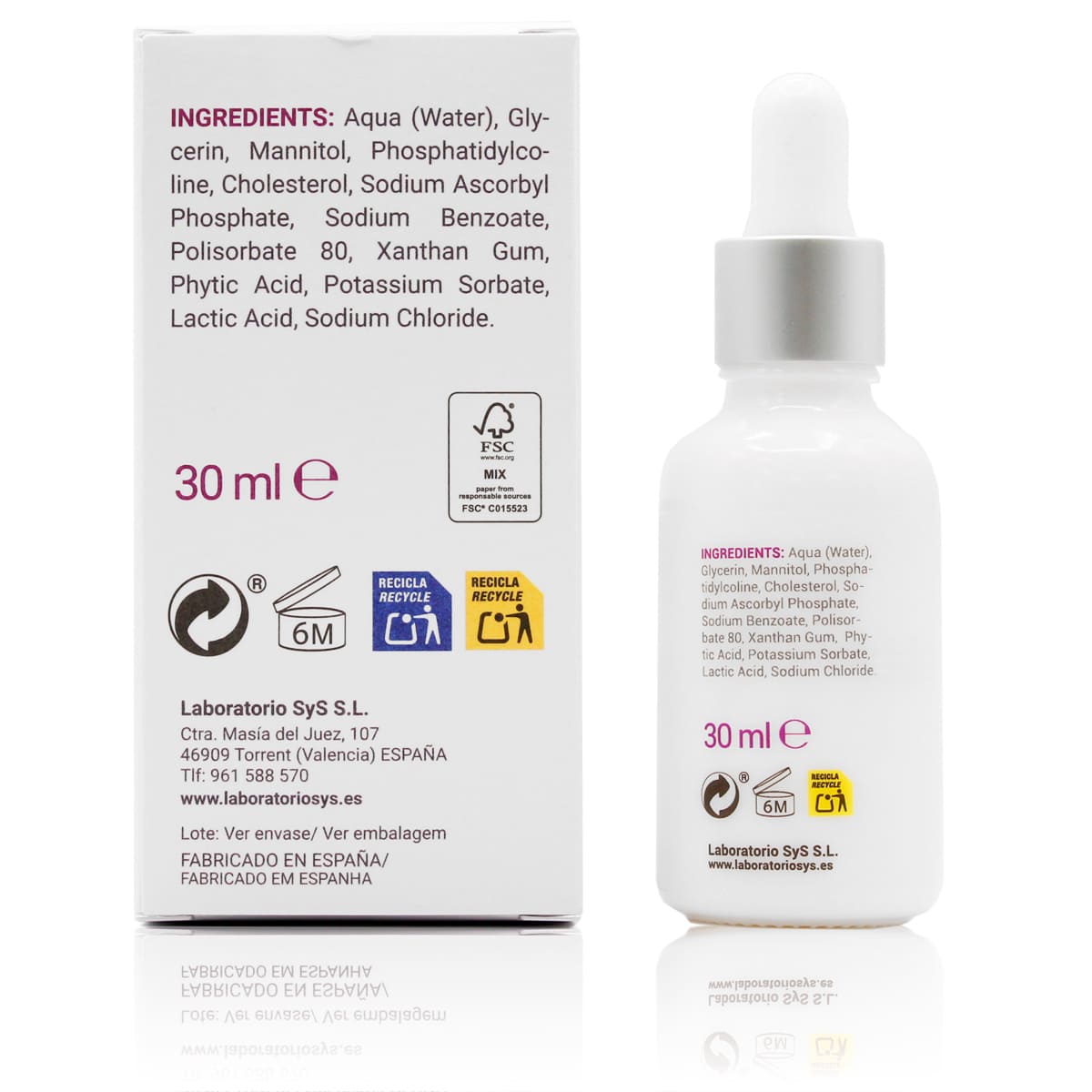 Labnatur Sérum Facial de Vitamina C Líquida 30ml - LABNATUR BIO - cosmética
