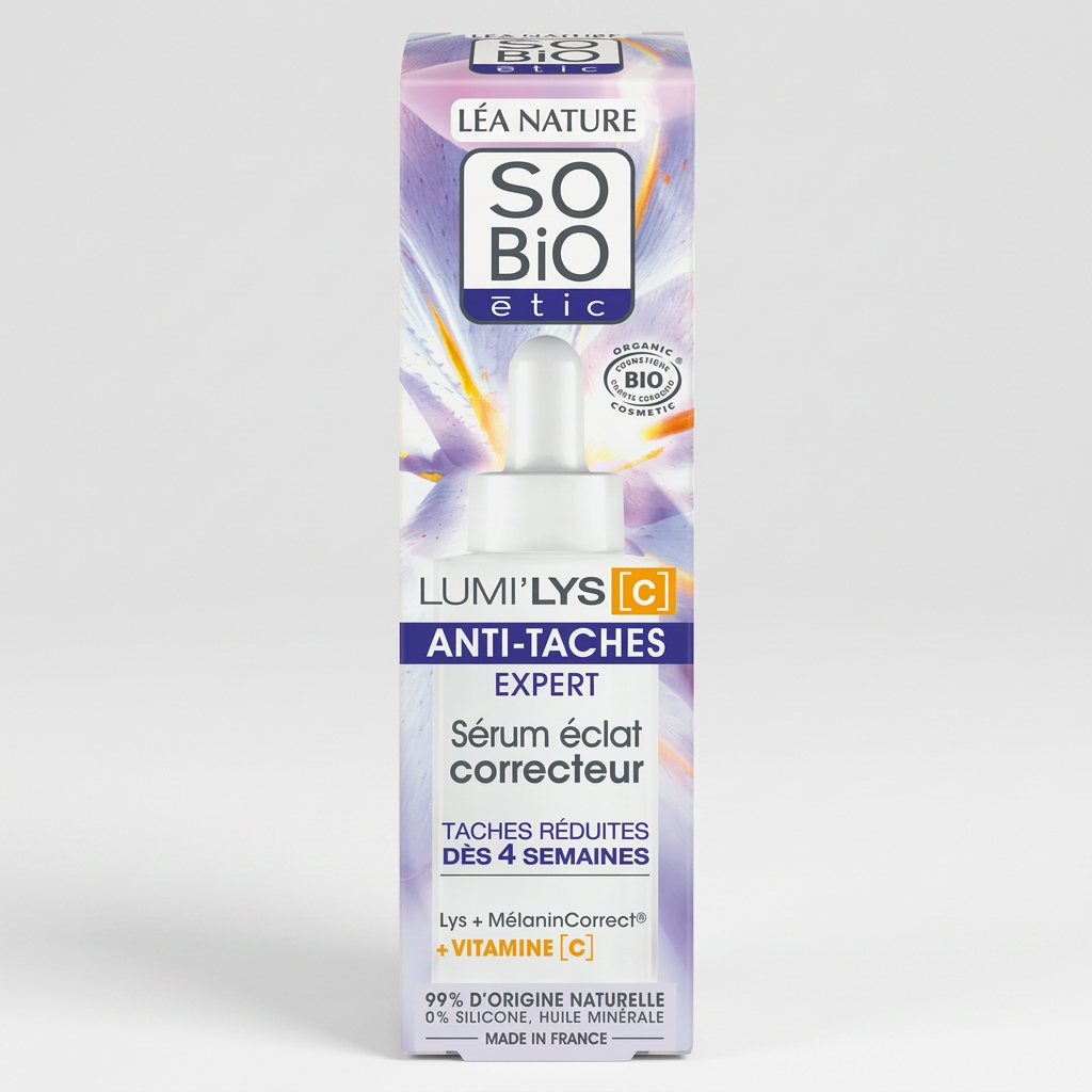SO'BiO étic Sérum Iluminador Corrector Lumi'Lys 30ml - SO'BIO ETIC - cosmética natural