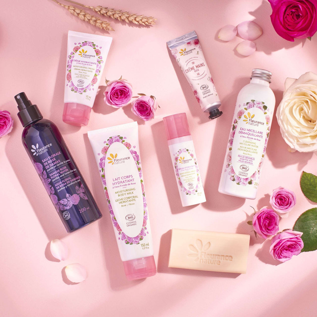 Fleurance Nature Agua Micelar Desmaquillante con Rosa Bio 200ml - FLEURANCE NATURE - cosmética natural