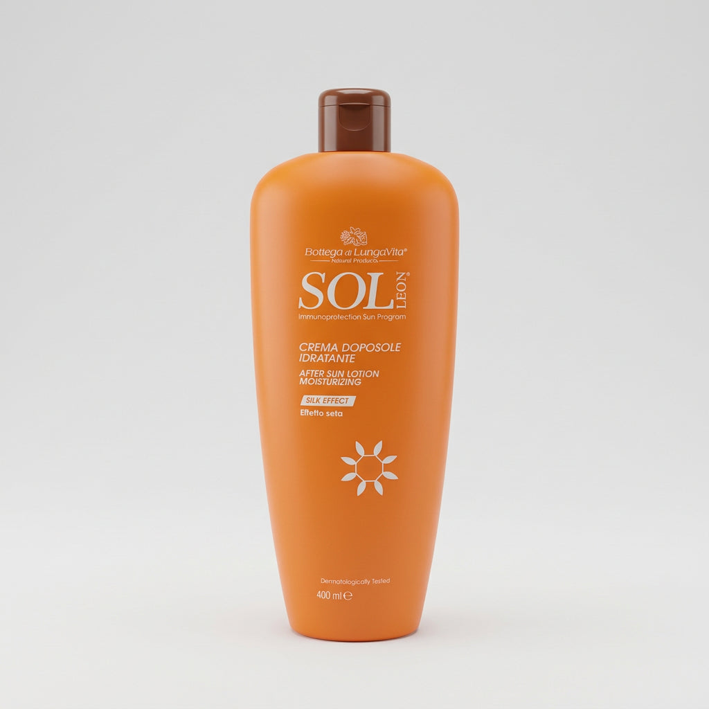 Bottega di Lungavita Sol Leon After Sun Corporal 400ml - BOTTEGA DI LUNGAVITA - cosmética
