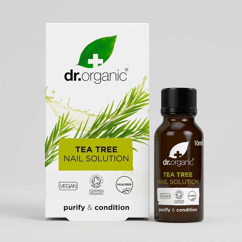 Dr. Organic Aceite de Árbol de Té para Uñas y Cutículas 10ml - DR. ORGANIC - cosmética natural