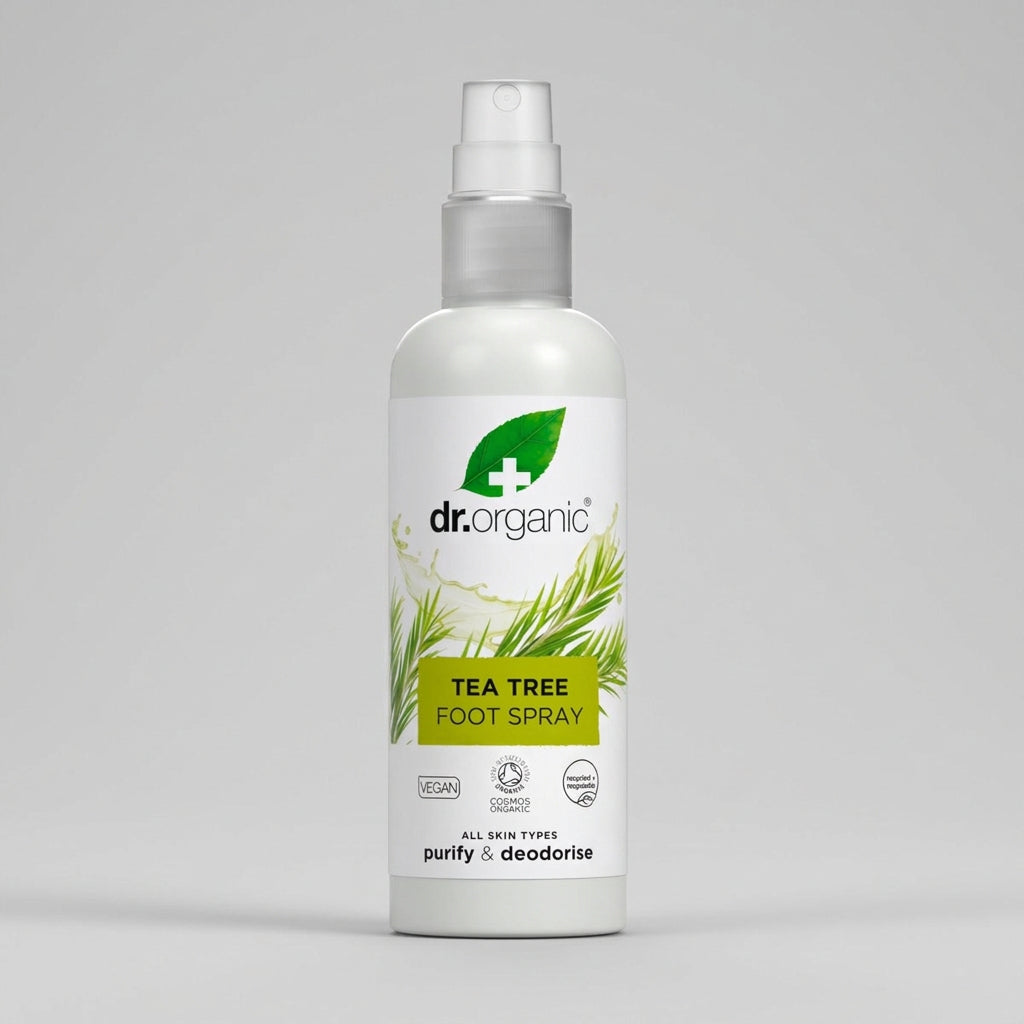 Dr. Organic Spray Desodorante para Pies de Árbol de Té 100ml - DR. ORGANIC - cosmética natural