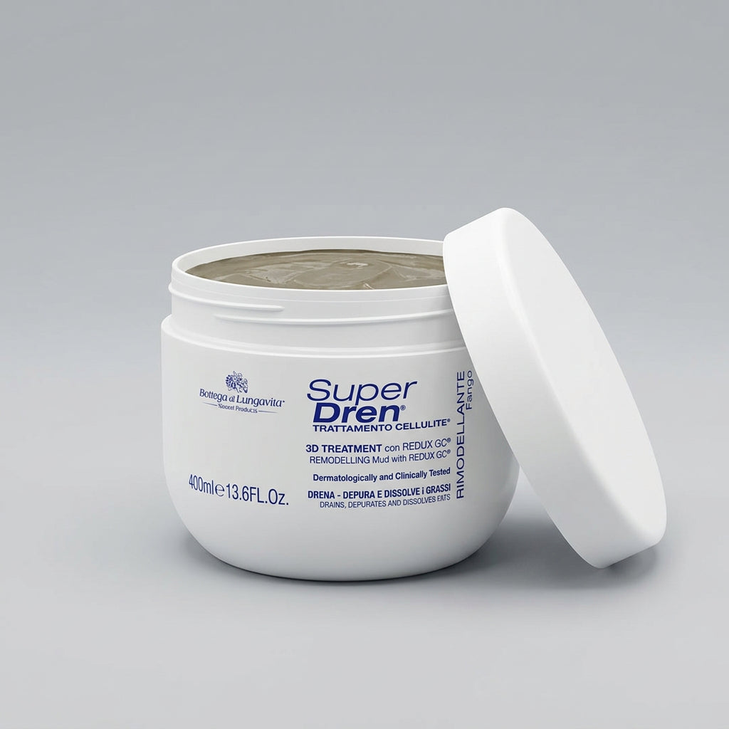 Bottega di Lungavita Super Dren Fango Remodelante 400ml - BOTTEGA DI LUNGAVITA - cosmética