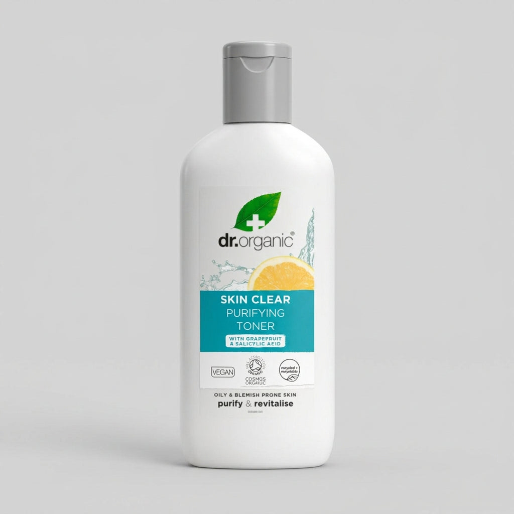 Dr. Organic Skin Clear Loción Facial 5 en 1 200ml - DR. ORGANIC - cosmética natural