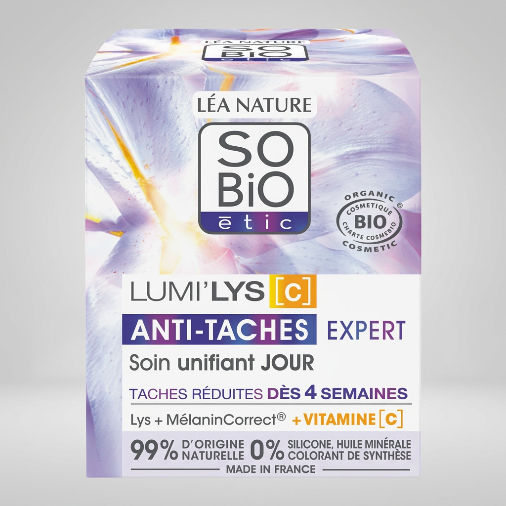 SO'BiO étic Crema de Día Unificante Lumi'Lys 50ml - SO'BIO ETIC - cosmética natural