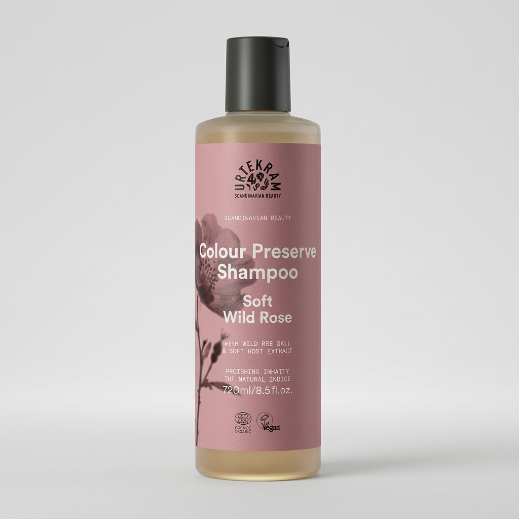 Urtekram Champú Soft Wild Rose Cabello Teñido 250ml