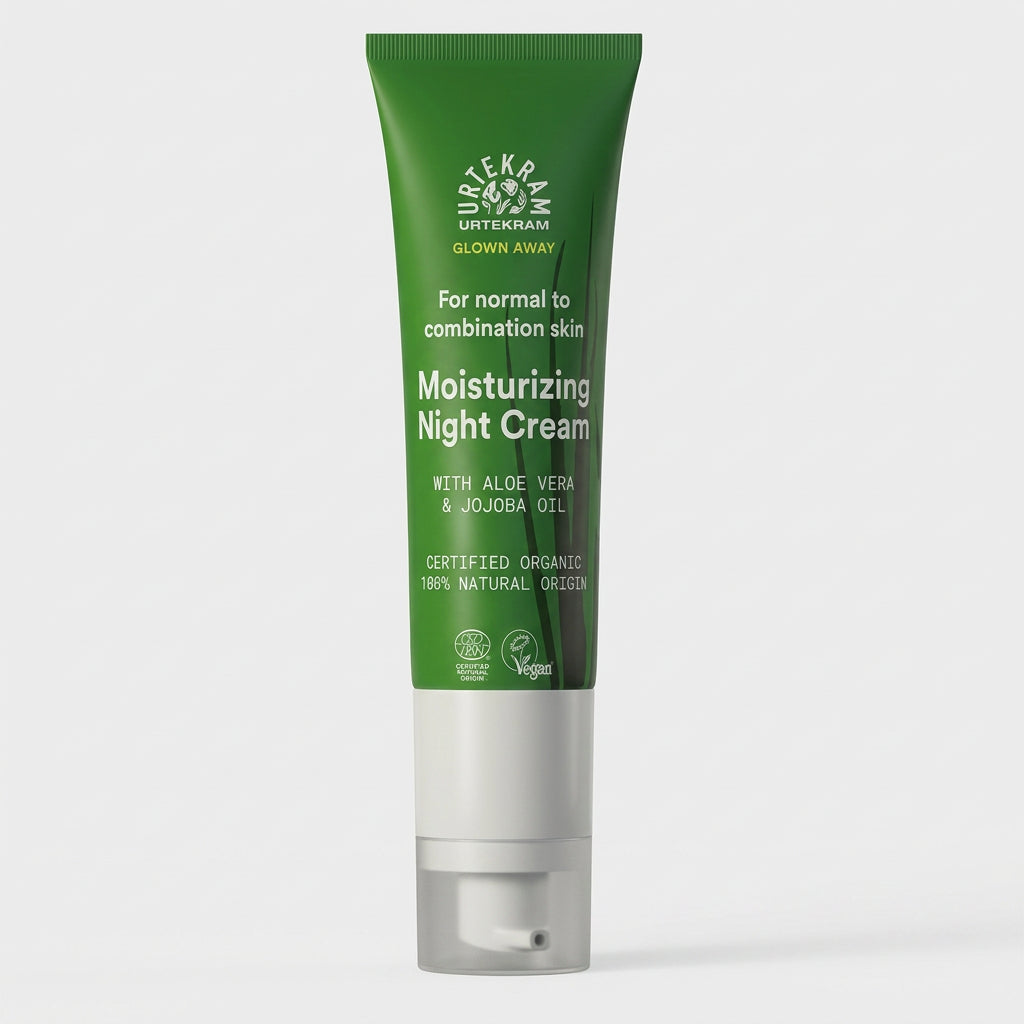 Urtekram Crema de Noche Hidratante Wild Lemongrass 50ml