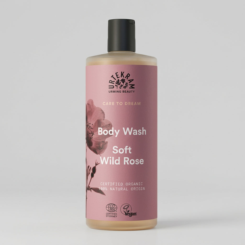 Urtekram Gel de Ducha de Rosa Silvestre Soft Wild Rose 500ml