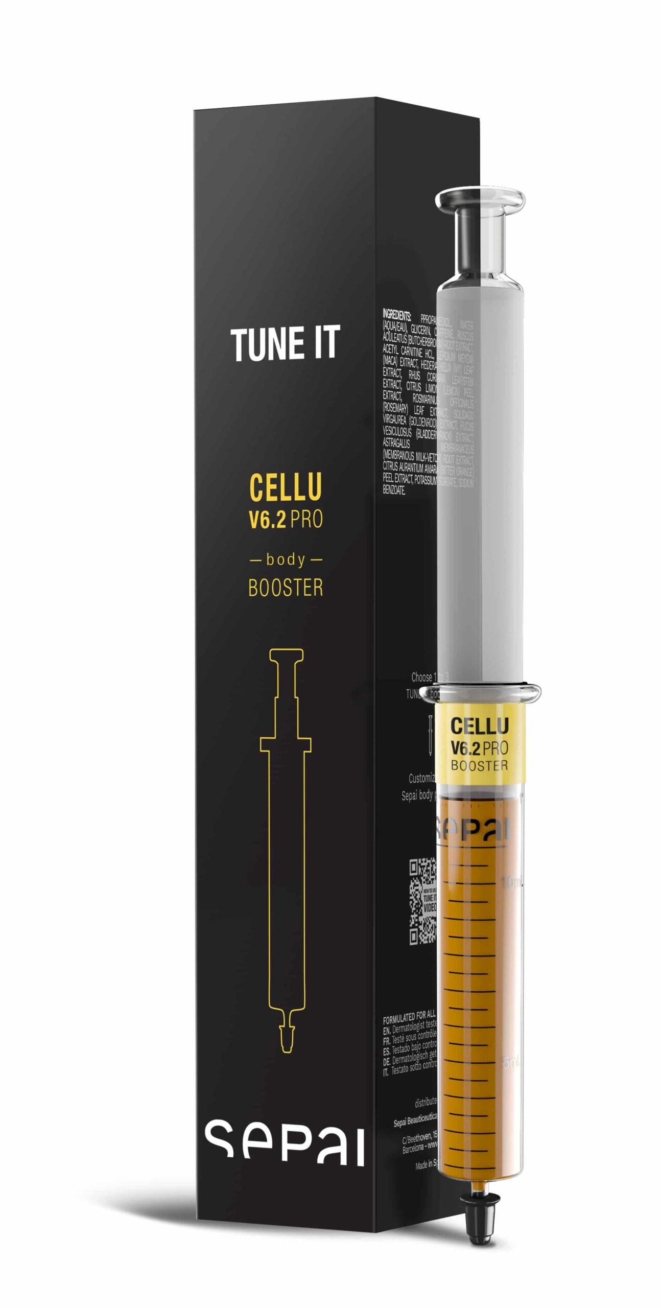 Sepai Booster Anti-Celulitico Tune It V6.2 Cellu Pro 12ml