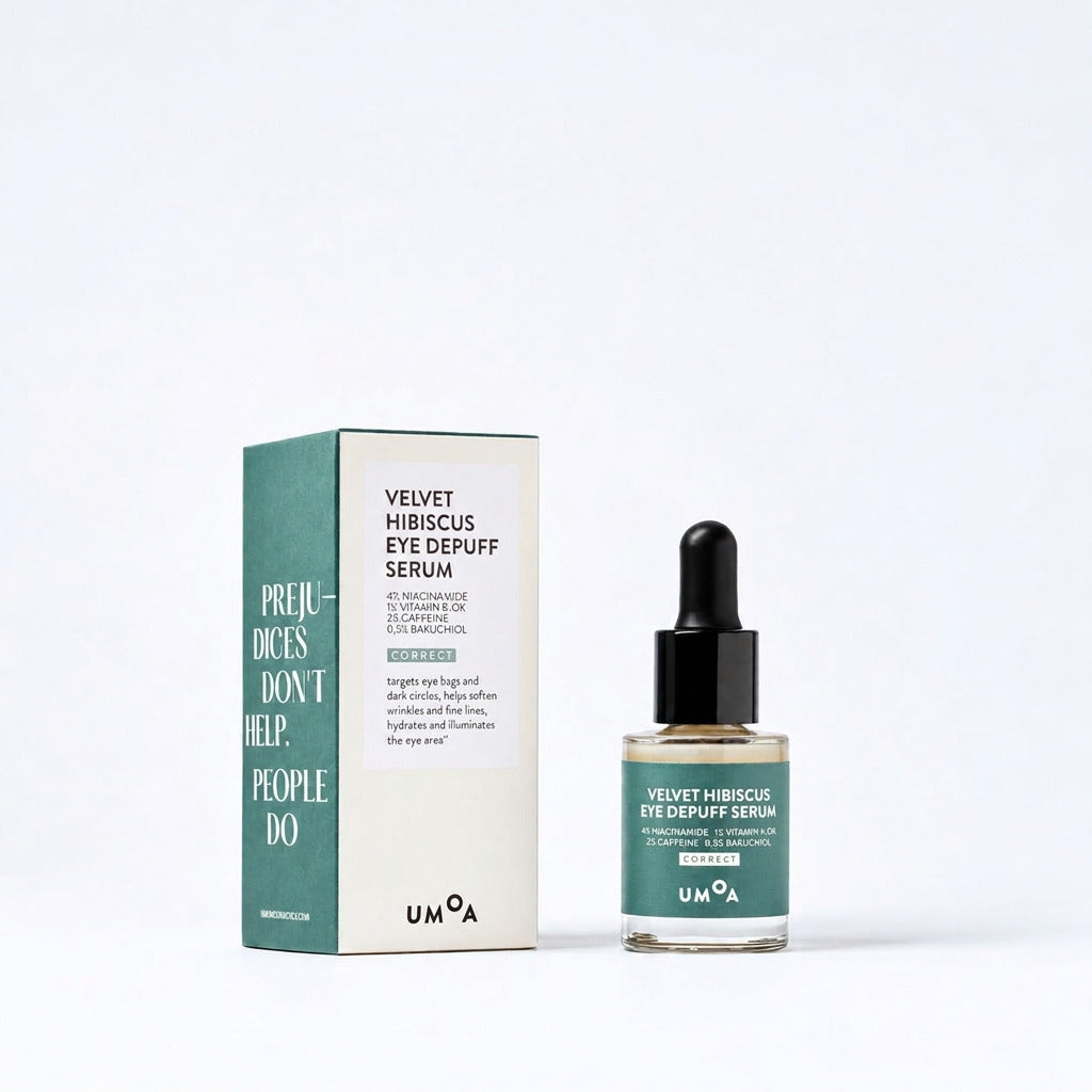 UMOA Velvet Hibiscus Sérum Contorno de Ojos 15ml - UMOA COSMETICS - cosmética natural