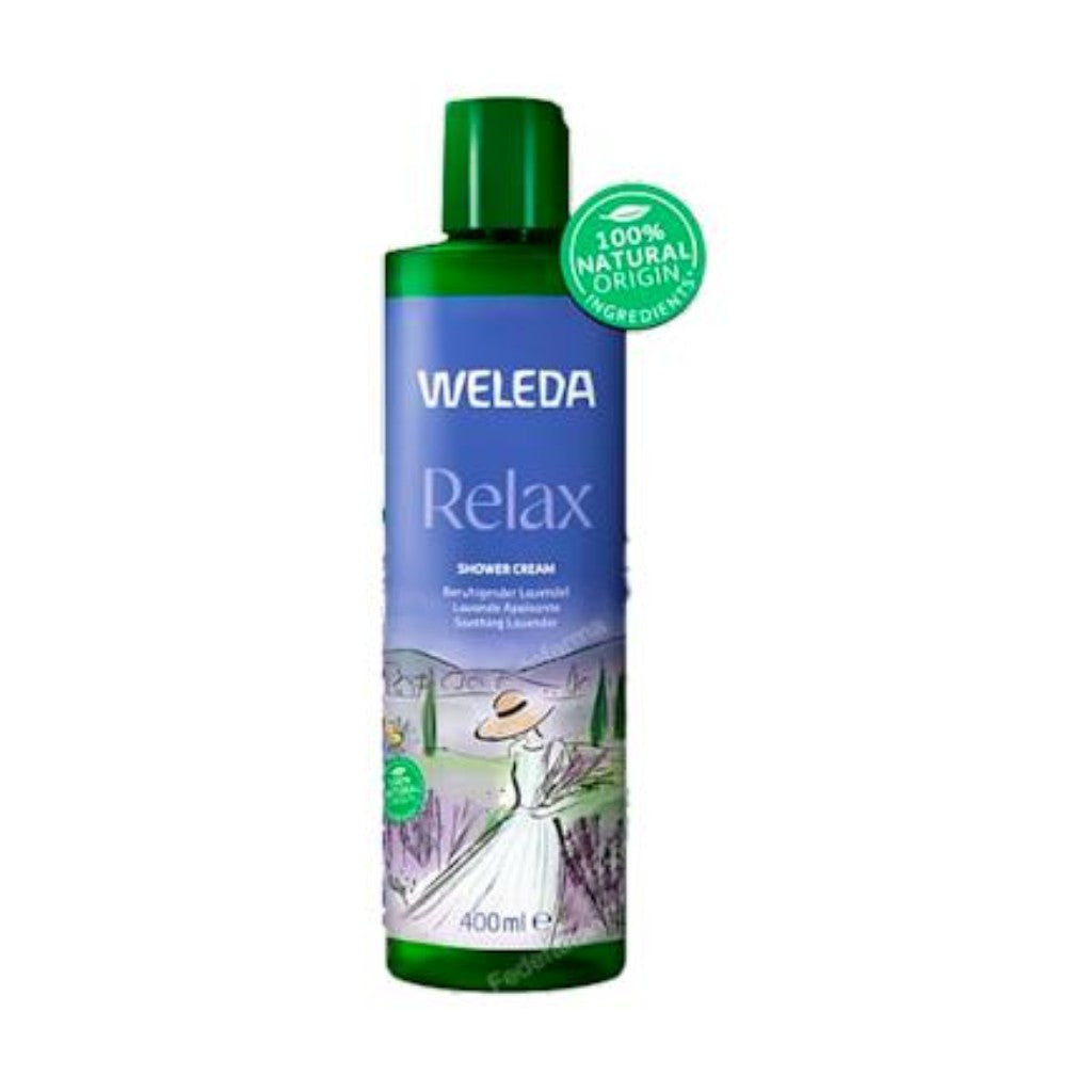 Weleda Gel de Ducha Cremoso Lavanda 400ml - WELEDA - cosmética natural