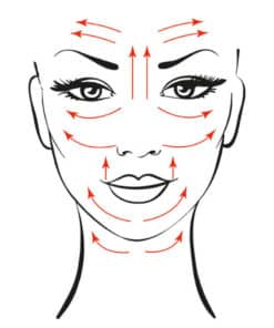 Dehesia Rodillo Facial de Jade para Masaje Facial